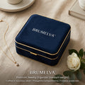 BRUMELVA™ LumaVault Layered Jewelry Box with Lighted Reveal Tray
